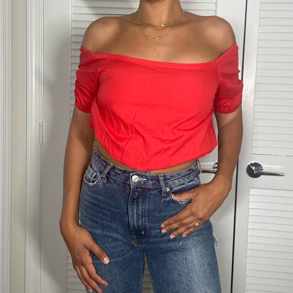 Madewell off the shoulder top